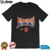 New York Knicks Blue Split Zone T Shirt