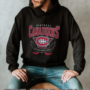 Montreal Canadiens Established 1909 Team Logo Graphic T Shirt