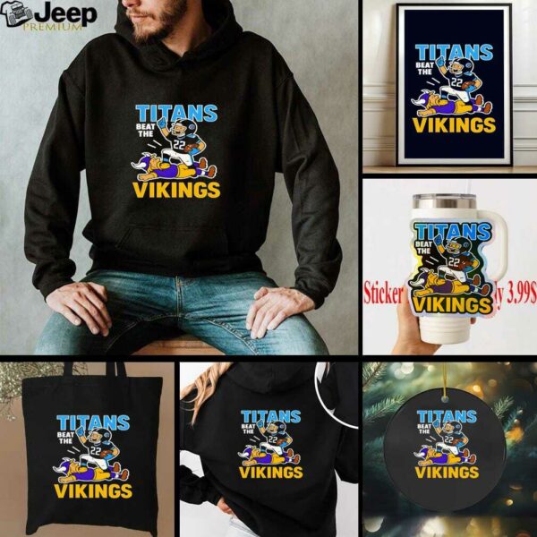 NFL 2025 Tennessee Titans Beat The Vikings Shirt
