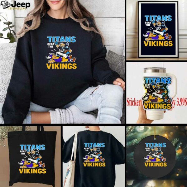 NFL 2025 Tennessee Titans Beat The Vikings Shirt