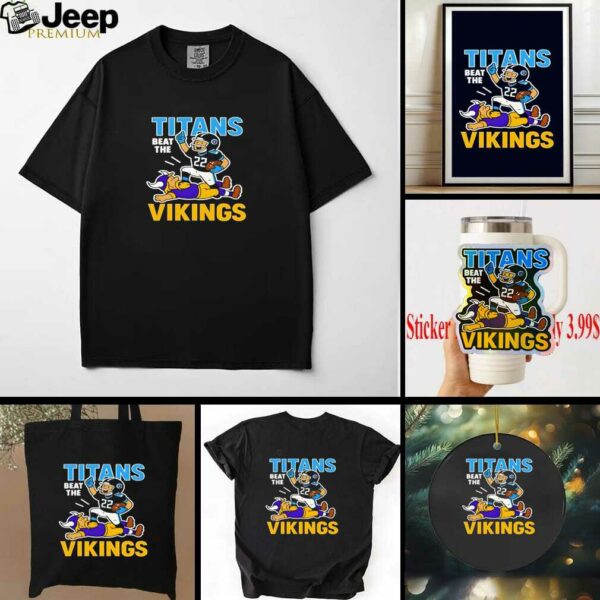 NFL 2025 Tennessee Titans Beat The Vikings Shirt