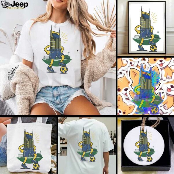 NSC Jorts Soccer Nashville Skyline shirt