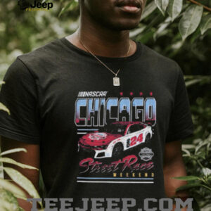 Nascar Chicago Street Race 2024 Golf Blue ’47 Franklin T Shirt