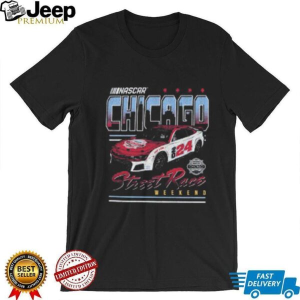 Nascar Chicago Street Race 2024 Golf Blue ’47 Franklin T Shirt