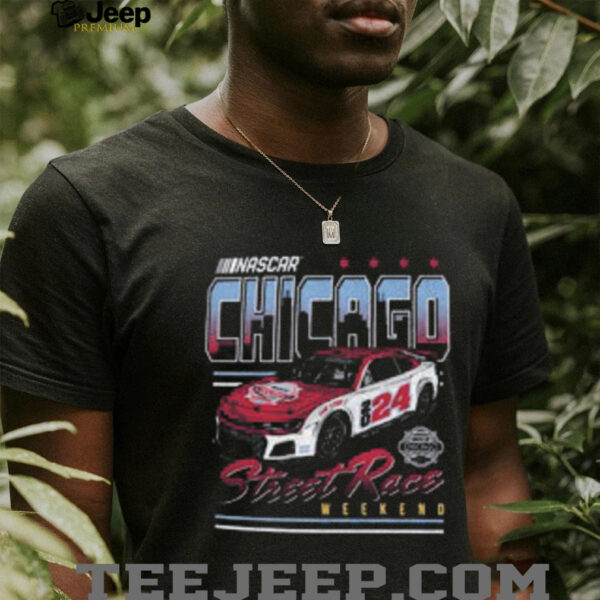 Nascar Chicago Street Race Weekend Navy ’47 Youth T Shirt