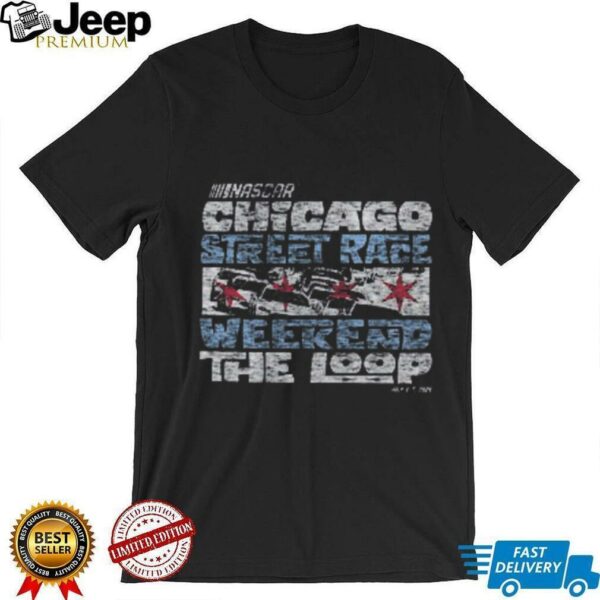 Nascar Chicago Street Race Weekend The Loop Navy ’47 Franklin T Shirt