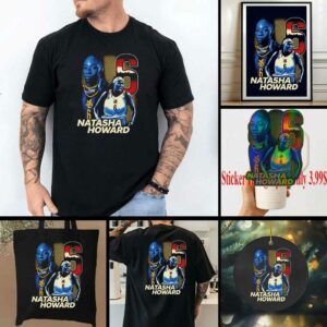 Natasha Howard Indiana Fever number 6 graphic shirt