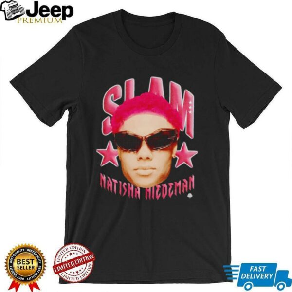 Natisha Hiedeman Minnesota Lynx Slam big head shirt