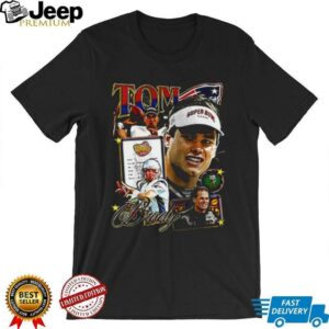 New England Patriots Tom Brady 6th round to the GOAT signature shirt