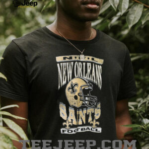 New Orleans Saints Helmet Flea Shirt