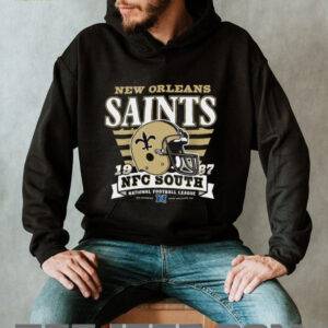 New Orleans Saints Stripe Splash Franklin Throwback T Shirt