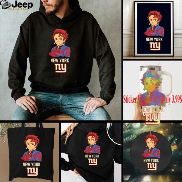 New York Giants Demon Slayer Infinity Castle 2025 shirt