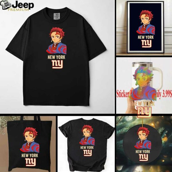 New York Giants Demon Slayer Infinity Castle 2025 shirt