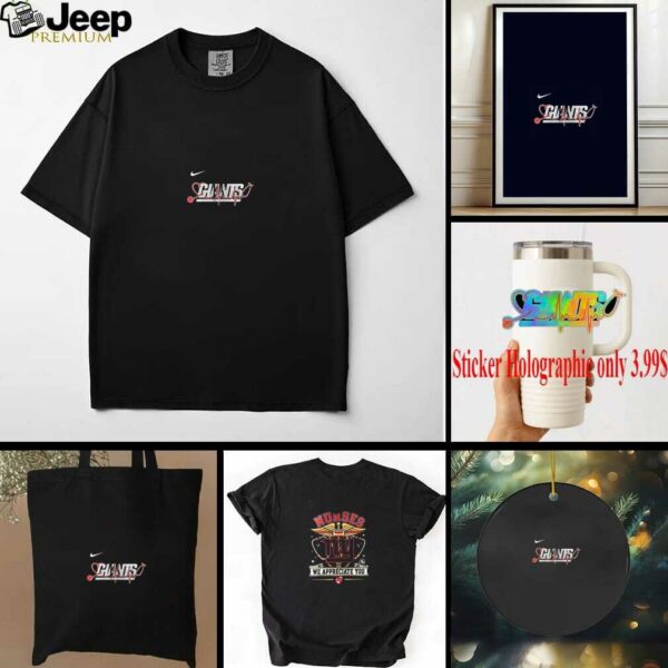 New York Giants national nurses we appreciate you shirt
