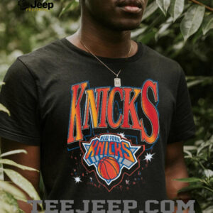 New York Knicks ’47 Black Past Champs Collection Flashbulb Foundation T Shirt