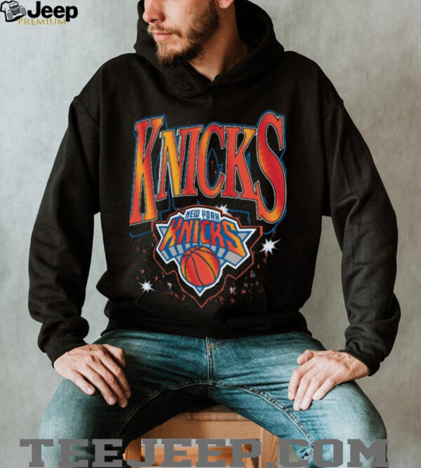 New York Knicks ’47 Black Past Champs Collection Flashbulb Foundation T Shirt