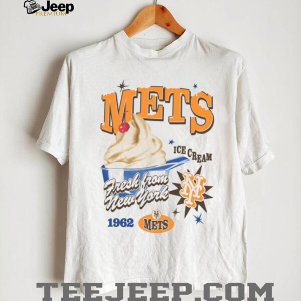 New York Mets ’47 Light Blue Ice Cream Parlor Foundation T Shirt