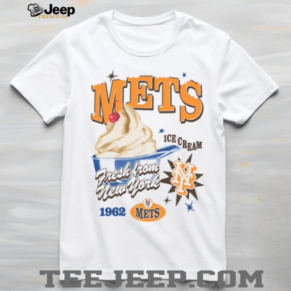 New York Mets ’47 Light Blue Ice Cream Parlor Foundation T Shirt