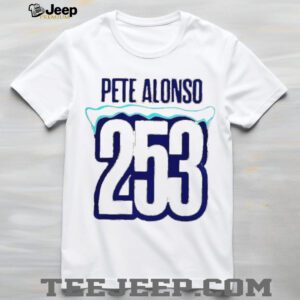 New York Mets Pete Alonso Home Run Record Shirt