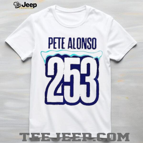 New York Mets Pete Alonso Home Run Record Shirt