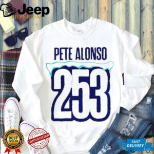 New York Mets Pete Alonso Home Run Record Shirt