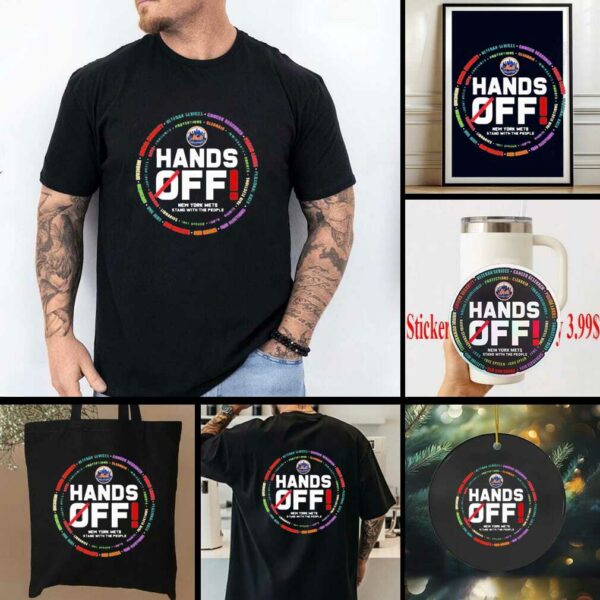 New York Mets Stand Logo Hands Off Seattle Mariners Stand With The People Shirt