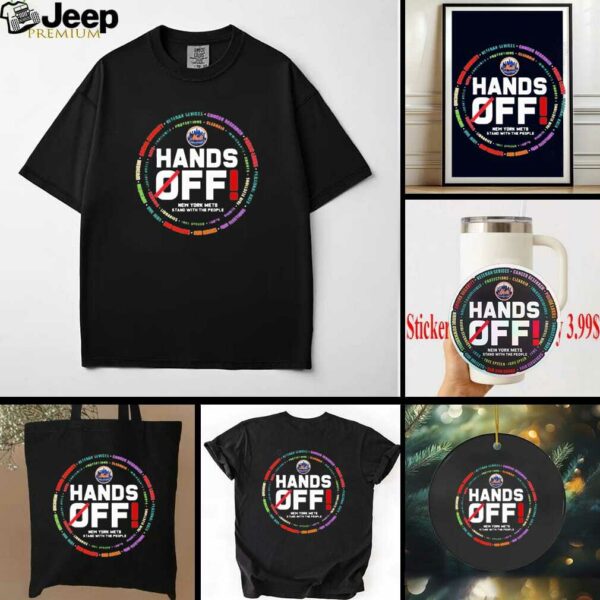 New York Mets Stand Logo Hands Off Seattle Mariners Stand With The People Shirt