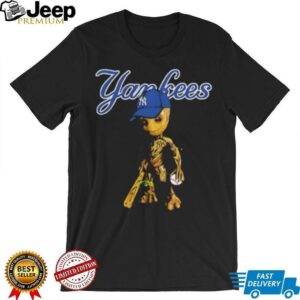 New York Yankees Groot Guardians Of The Galaxy Baseball Cap shirt