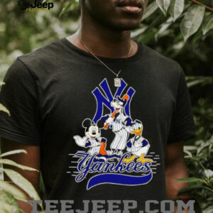 New York Yankees Mickey Mouse Donald Duck Goofy Champions shirt