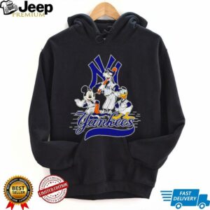New York Yankees Mickey Mouse Donald Duck Goofy Champions shirt