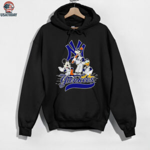 New York Yankees Mickey Mouse Donald Duck Goofy Champions shirt