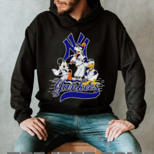 New York Yankees Mickey Mouse Donald Duck Goofy Champions shirt
