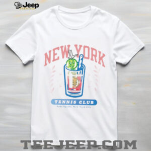 New York tennis club drink shirt