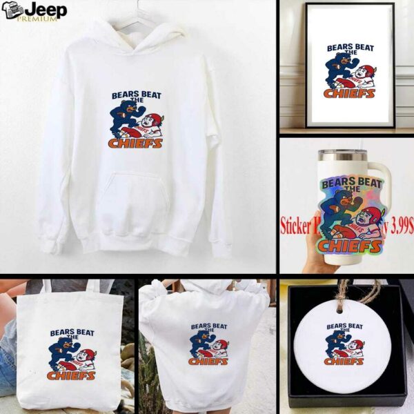 Nfl 2025 Chicago Bears Beat The Chiefs Shirt
