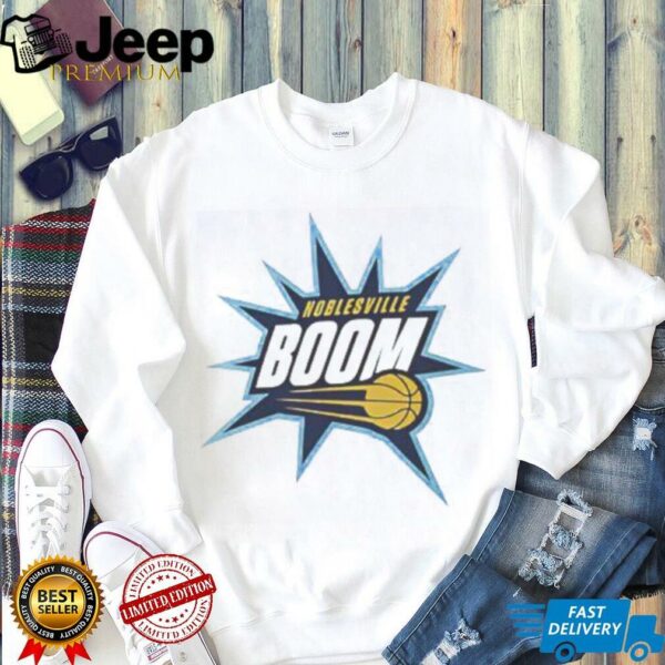 Nice Noblesville Boom White Essential Baseball T Shirt