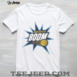Nice Noblesville Boom White Essential Baseball T Shirt