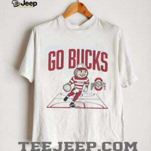 Nice Ohio State Buckeyes Baseball Masscot Court T Shirt