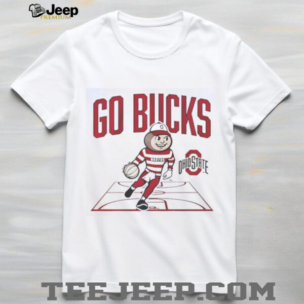 Nice Ohio State Buckeyes Baseball Masscot Court T Shirt