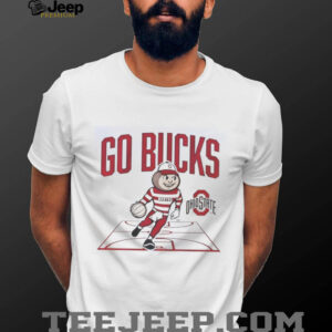 Nice Ohio State Buckeyes Baseball Masscot Court T Shirt