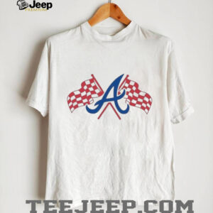 Nice Speedway Classic Atlanta Braves Flag 2025 T Shirt