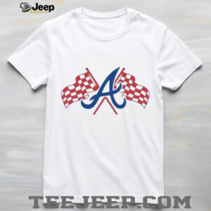Nice Speedway Classic Atlanta Braves Flag 2025 T Shirt