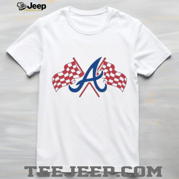 Nice Speedway Classic Atlanta Braves Flag 2025 T Shirt