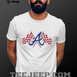 Nice Speedway Classic Atlanta Braves Flag 2025 T Shirt