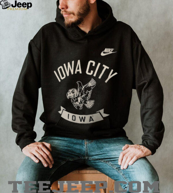 Nike Black Iowa Hawkeyes Fashion Hometown Legend Dri FIT T Shirt