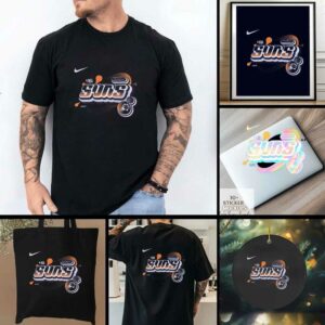Nike NBA Phoenix Suns Courtside Max90 Men's T Shirt