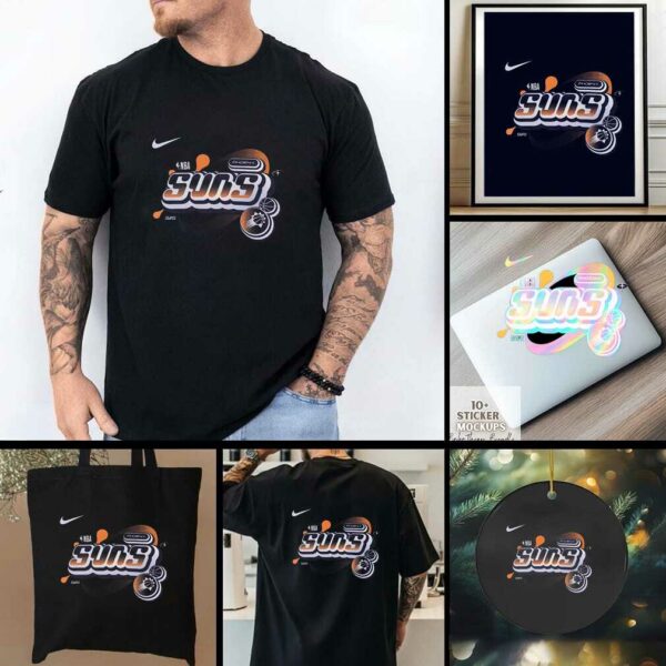 Nike NBA Phoenix Suns Courtside Max90 Men’s T Shirt