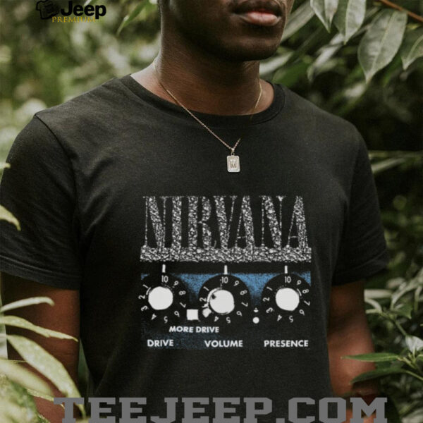 Nirvana Amp Dials Heavyweight T Shirt