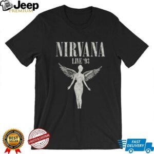 Nirvana In Utero Live '93 T Shirt