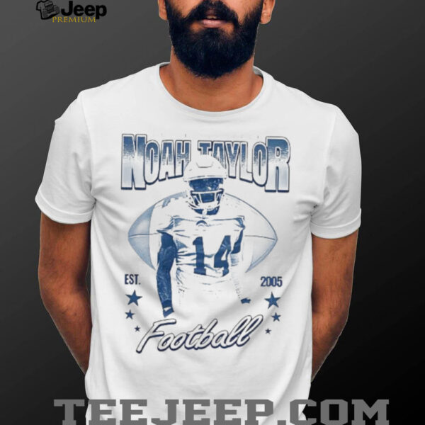 Noah Taylor football Est 2005 graphic shirt