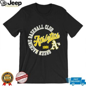 Oakland Athletics Kelly Green Quick Draw Bi Blend shirt